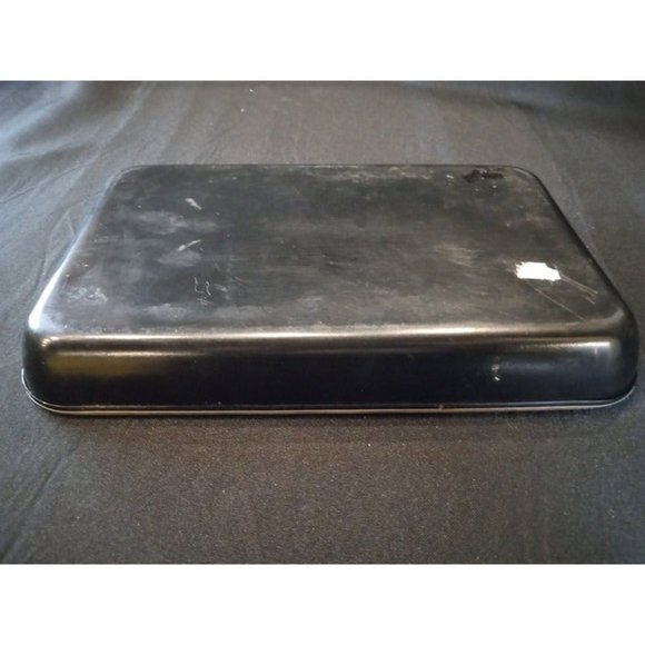 Vintage Toyo Lacquer Black Hard Plastic‎ Serving Tray 10.5" x 7" x 1 1/4" (9d1) - Picture 4 of 5